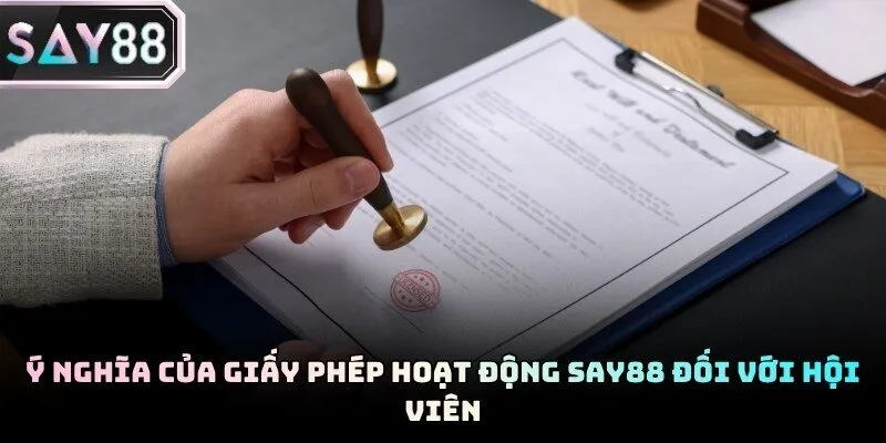 Người chơi được bảo vệ quyền lợi nhờ các giấy phép hợp pháp